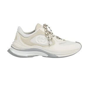 Gucci Women’s White Suede Wmns Run Sneaker